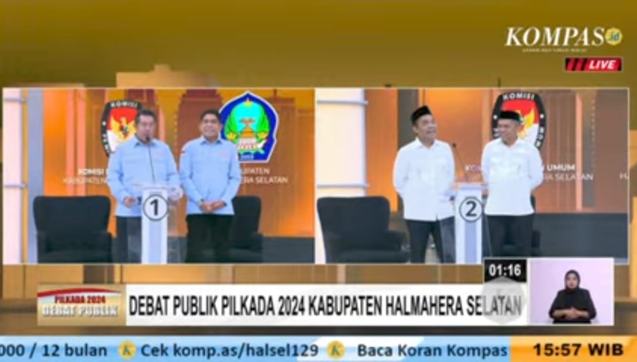 Debat Kedua di Kompastv, Dua Cawabup Membisu