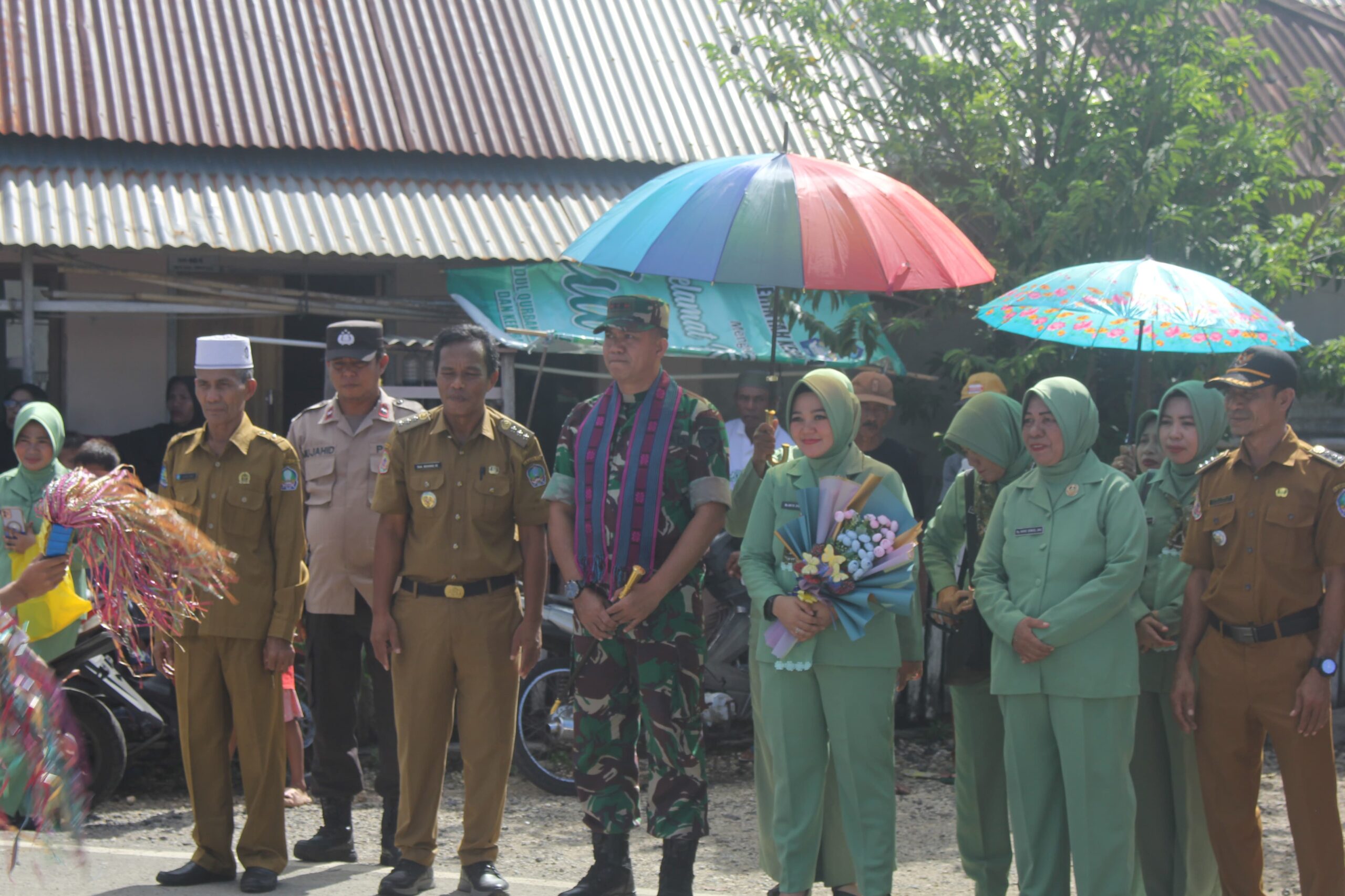 Perdana di Awal Tahun 2025, Dandim 1509/Labuha Lakukan Kunjungan Kerja Ke Koramil Kayoa